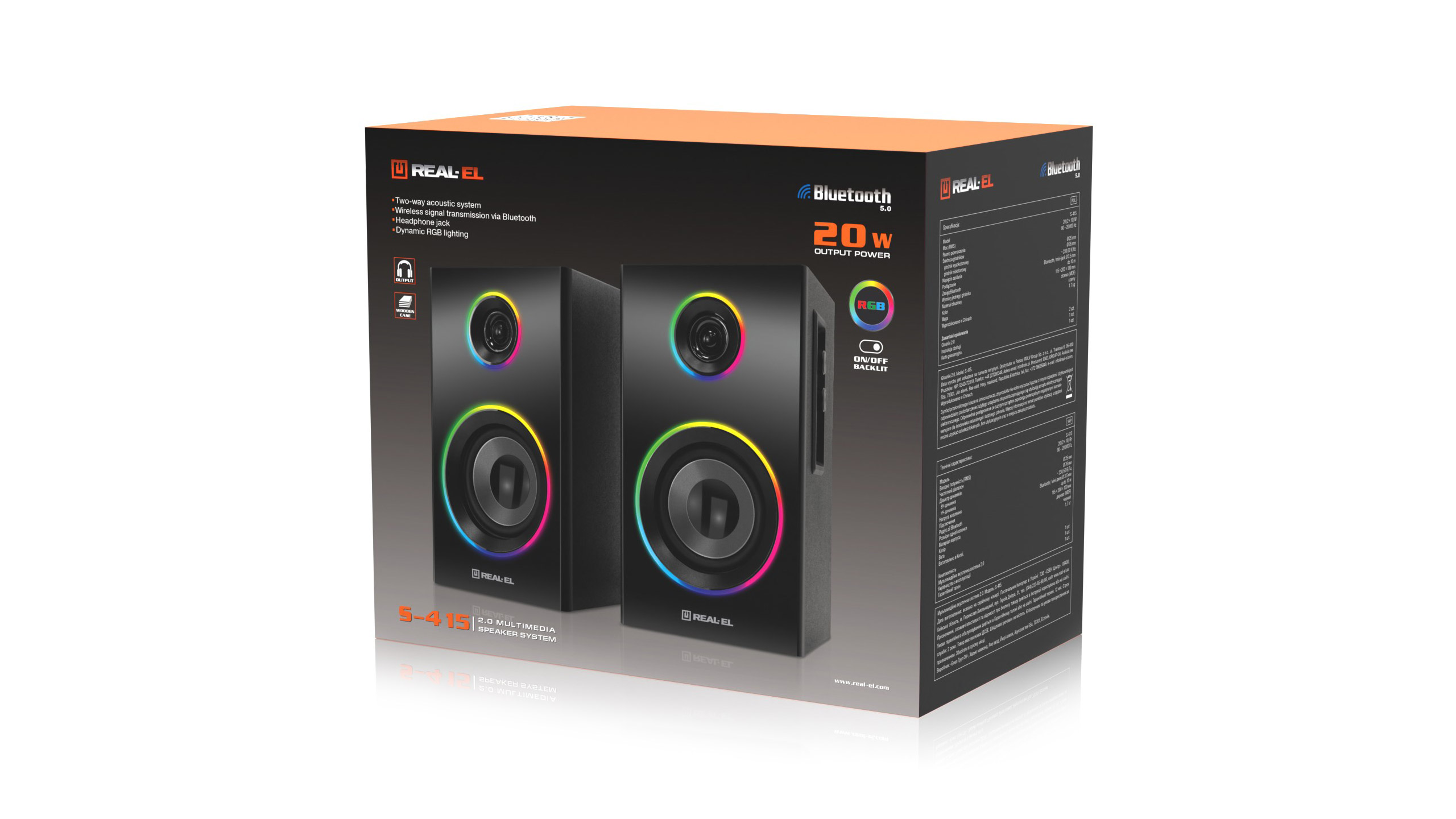 REAL-EL_S-415_acoustic_system