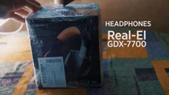 Распаковка "Наушники Real-El GDX-7700" из Rozetka.com.ua