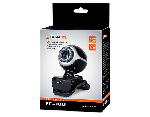 Веб-камера REAL-EL FC-100
