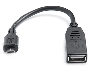 Кабель REAL-EL USB OTG 0.1m