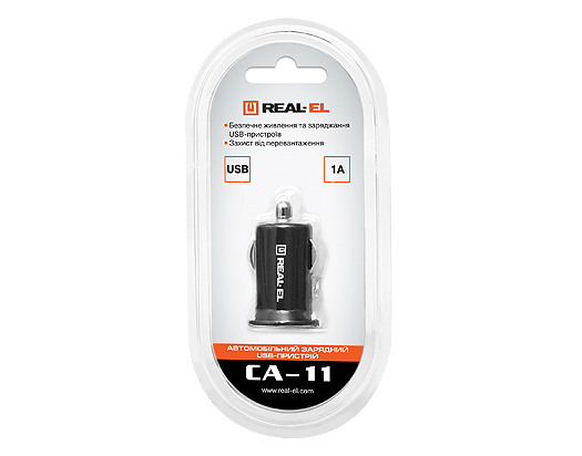 Автомобильное зарядное USB-устройство REAL-EL CA-11