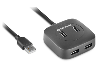 REAL-EL HQ-177 USB 2.0 HUB 