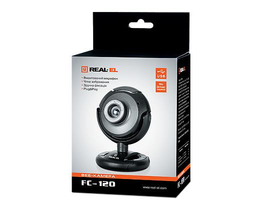 Веб-камера REAL-EL FC-120