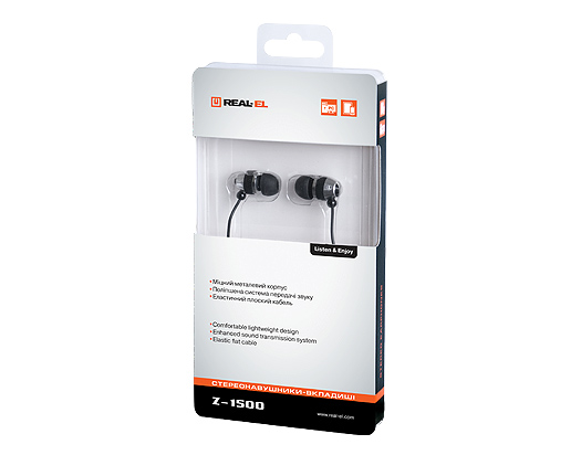 Навушники-вкладиші REAL-EL Z-1500