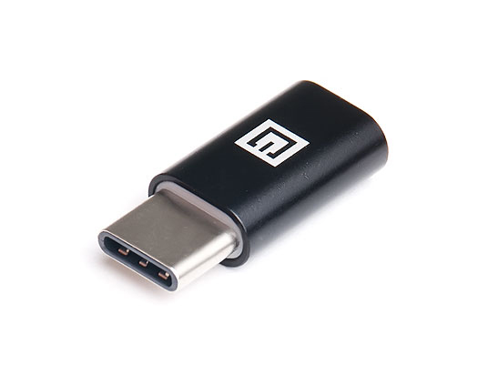 Aдаптер REAL-EL USB micro F-type C