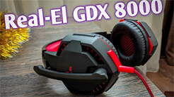 REAL-EL GDX-8000 Vibration Surround 7.1 Backlit