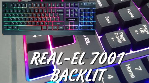 REAL-EL Comfort 7001 Backlit