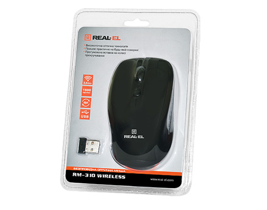 Бездротова миша REAL-EL RM-310 Wireless
