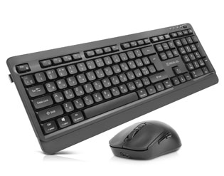 Бездротовий комплект клавіатура та миша REAL-EL KIT-555W 