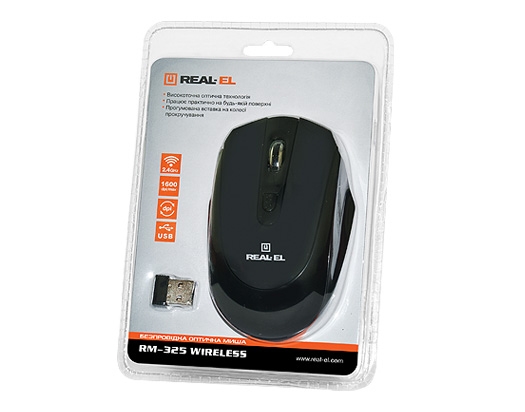 Бездротова миша REAL-EL RM-325 Wireless