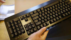 Распаковка Клавиатура проводная Real-El M15 Backlit USB Black (EL123100021) из rozetka.com.ua