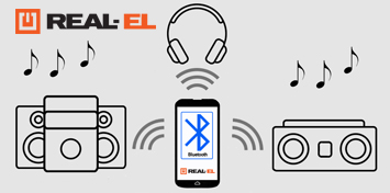 Bluetooth у товарах ТМ REAL-EL