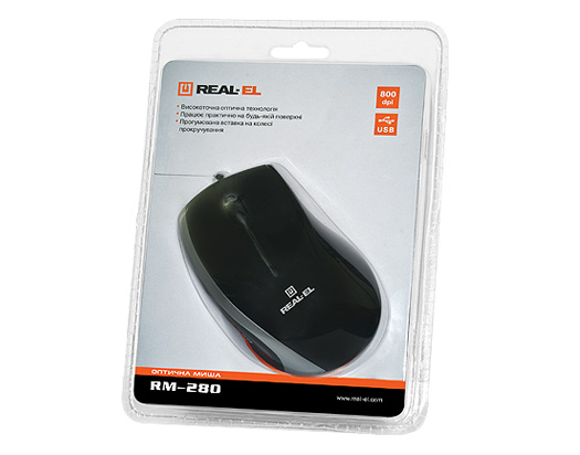 Провідна миша REAL-EL RM-280