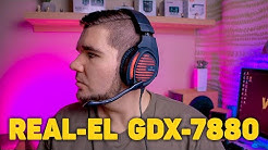 Бюджетная игровая USB гарнитура REAL-EL GDX-7880. Я такого не ожидал!